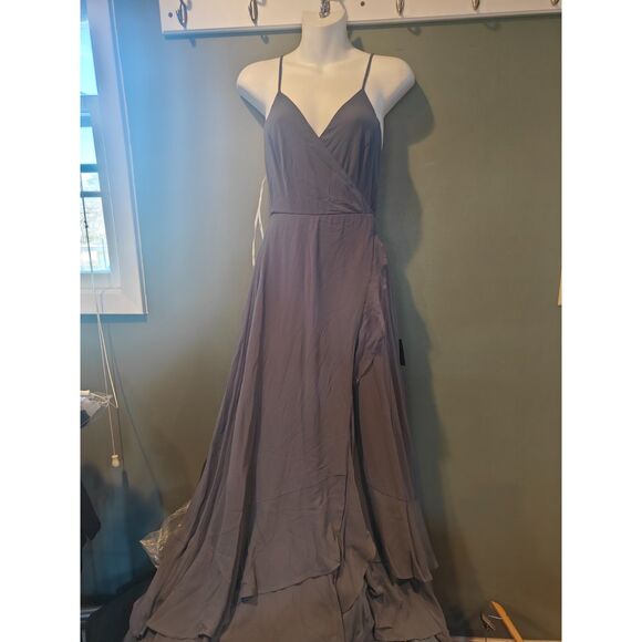 Lulu's Dress in granite blue small - Picture 1 of 2